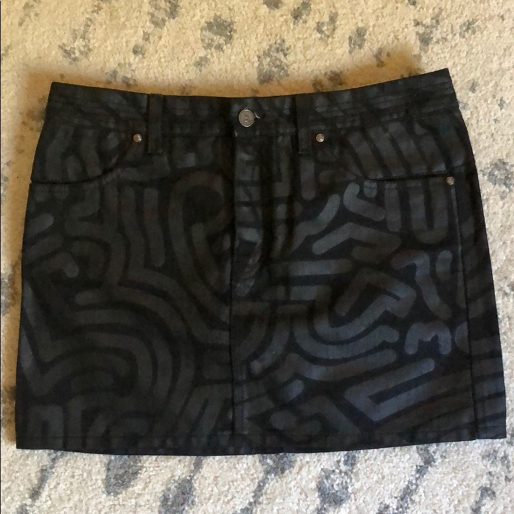 McQ by Alexander McQueen mini skirt